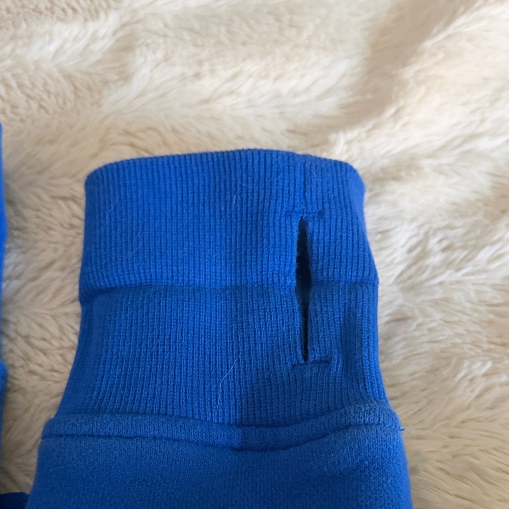 Lululemon Athletica Blue Fleece Jacket size 10 - Picture 6 of 9